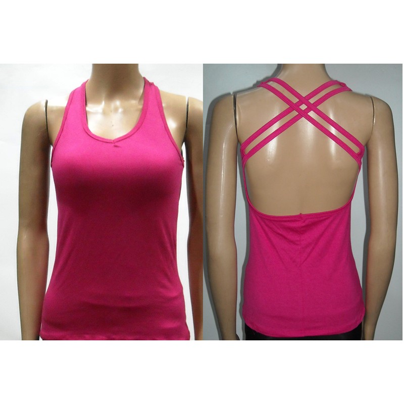 Baju Senam Tanktop Yoga Dance Zumba Aerobik kode ATb96