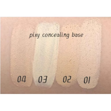 Pixy 4 BB SERIE/ BB CREAM, CONCEALING BASE, SERUM FOUNDATION