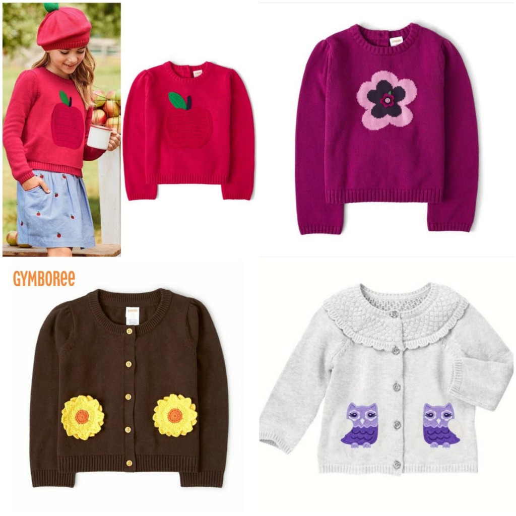 Gymboree Sweater Cardigan/Girls sweatshirt / Cardigan rajut anak perempuan