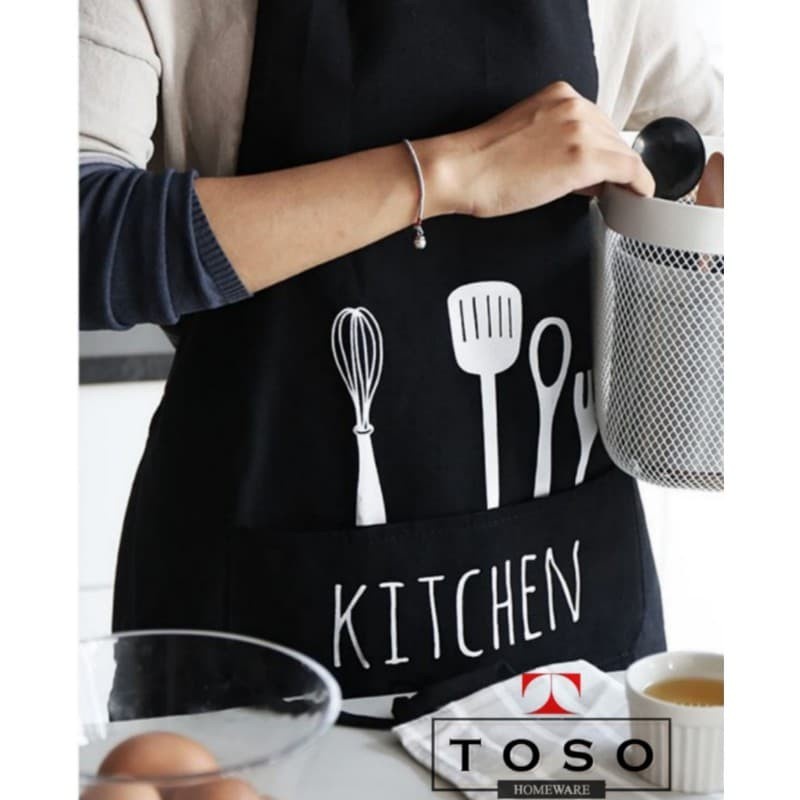 Celemek Masak Kitchen Apron Dapur