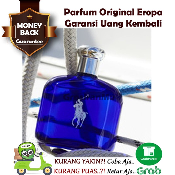 Original Parfume EDT Pria Polo Blue Biru Ori Reject Parfum Sporty