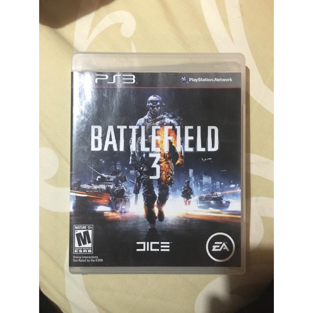 BLURAY PS3 BATTLE FIELD 3 (Second)
