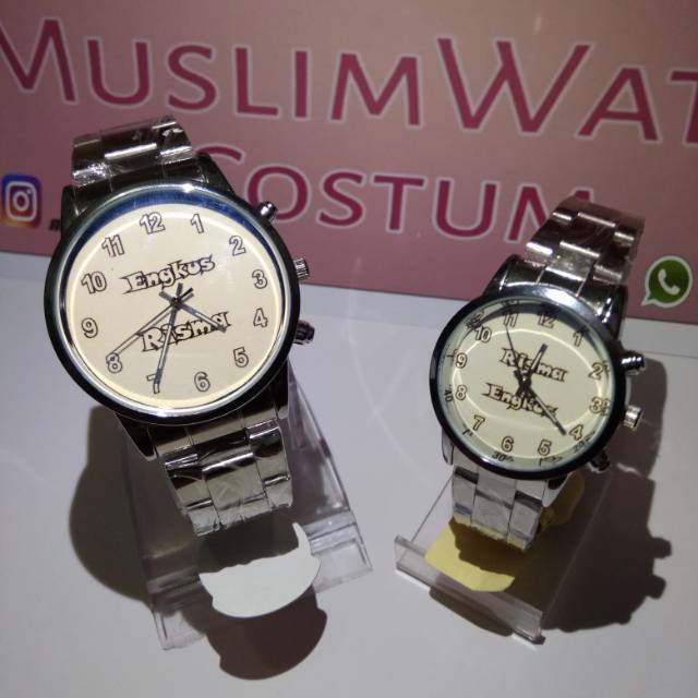 Jam costum couple anti air