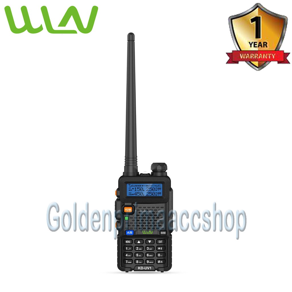 HT WLN KD-UV1 Dual Band  (Frekuensi UHF dan VHF, Daya 5 Watt) Isi 1Pcs