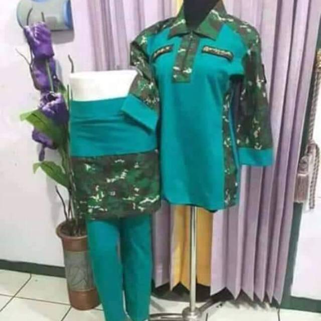 Tosca kombi loreng wool sritex