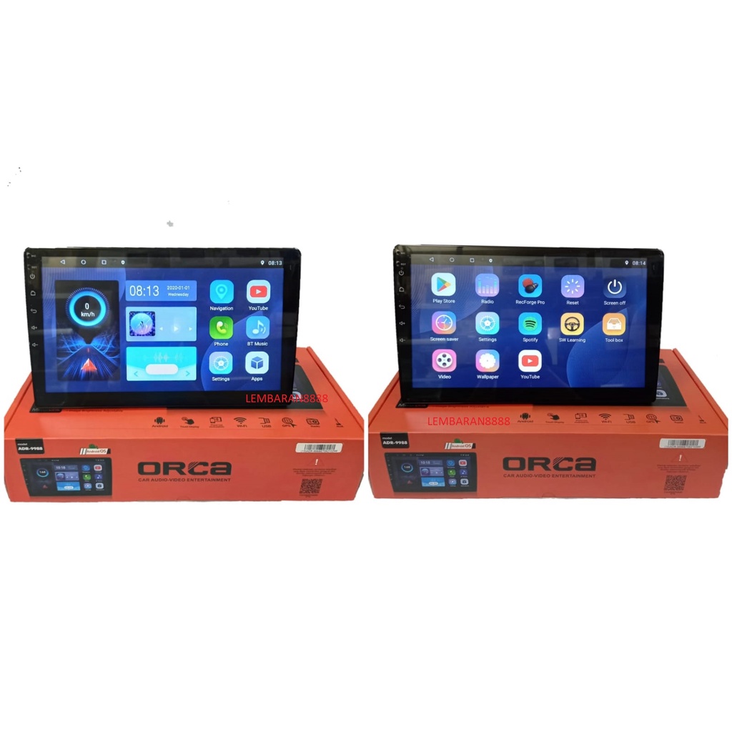 Head Unit Orca ADR 9988 10 inch Android