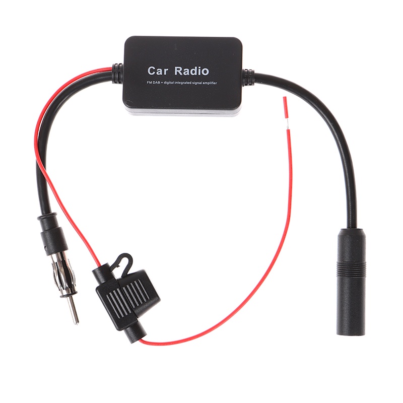 Signal Booster Radio FM Penguat Sinyal Antena Mobil Car Radio Aerials