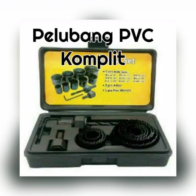 Holesaw pelubang pvc pelubang kayu