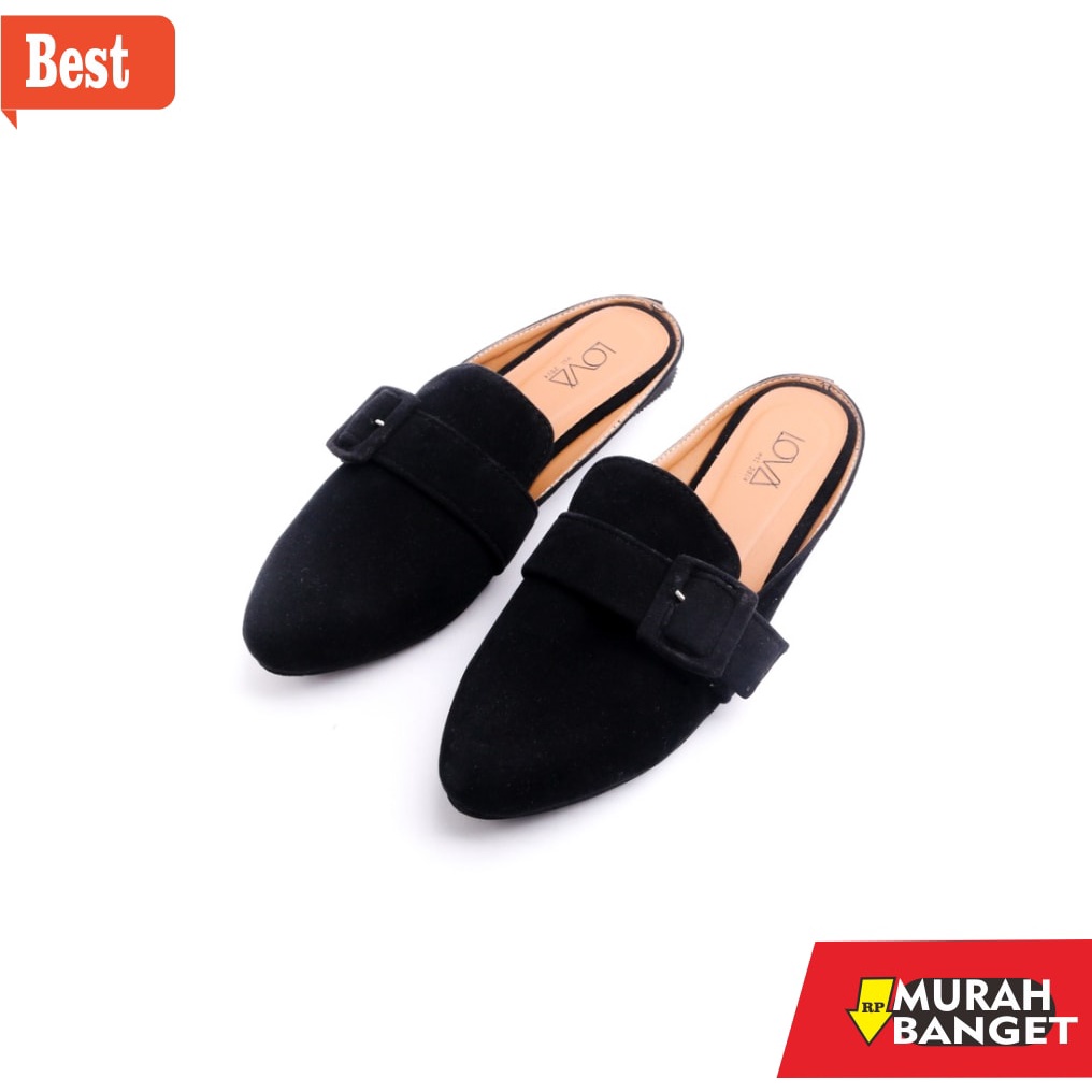 sandal dan sepatu terbaru- Lova.id - SINTYA - Sepatu Flat Wanita