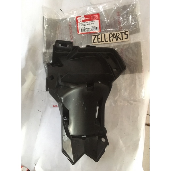 spakbor belakang kolong fender assy rr inner honda vario 125 150 led 2016 8010d-k59-a10 asli ori