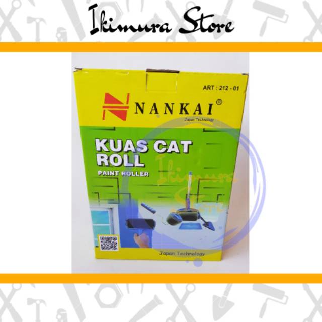 NANKAI Pro Paint Roll 5 In 1 Alat Kuas Roll Untuk Cat Dinding Tembok
