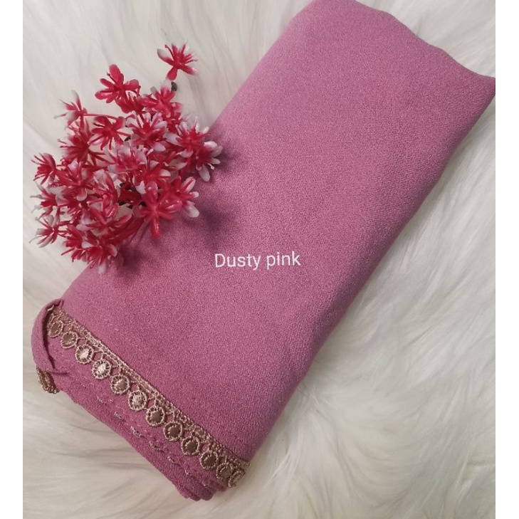 BERGO MARYAM RENDA-Dusty pink