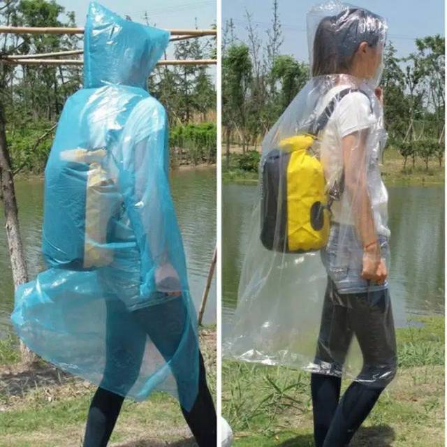 Jas hujan sekali pakai disposable rain jacket-2