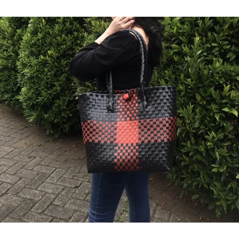 READY tas anyam jali kombinasi murah
