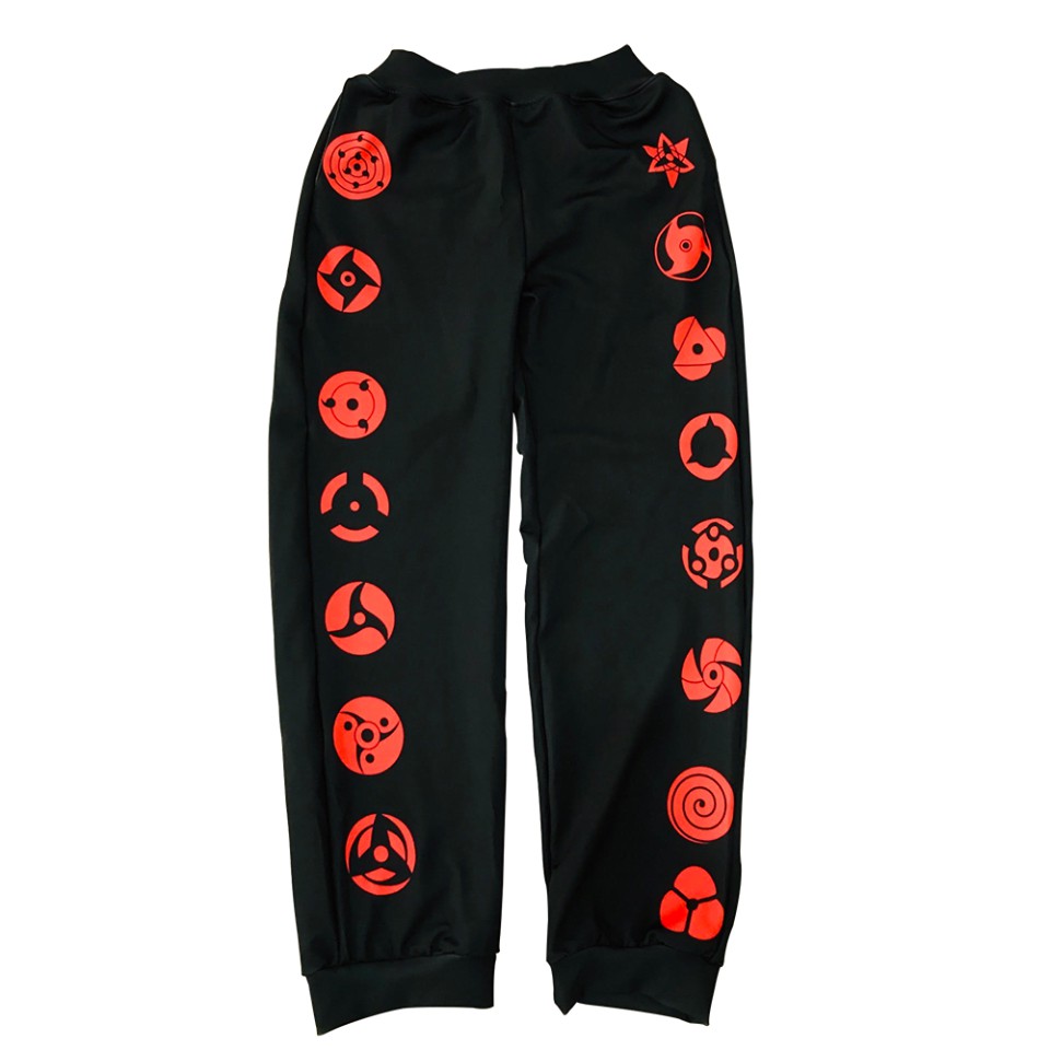 Celana Olahraga Anime Jogger pants Sharinggan Clan Naruto