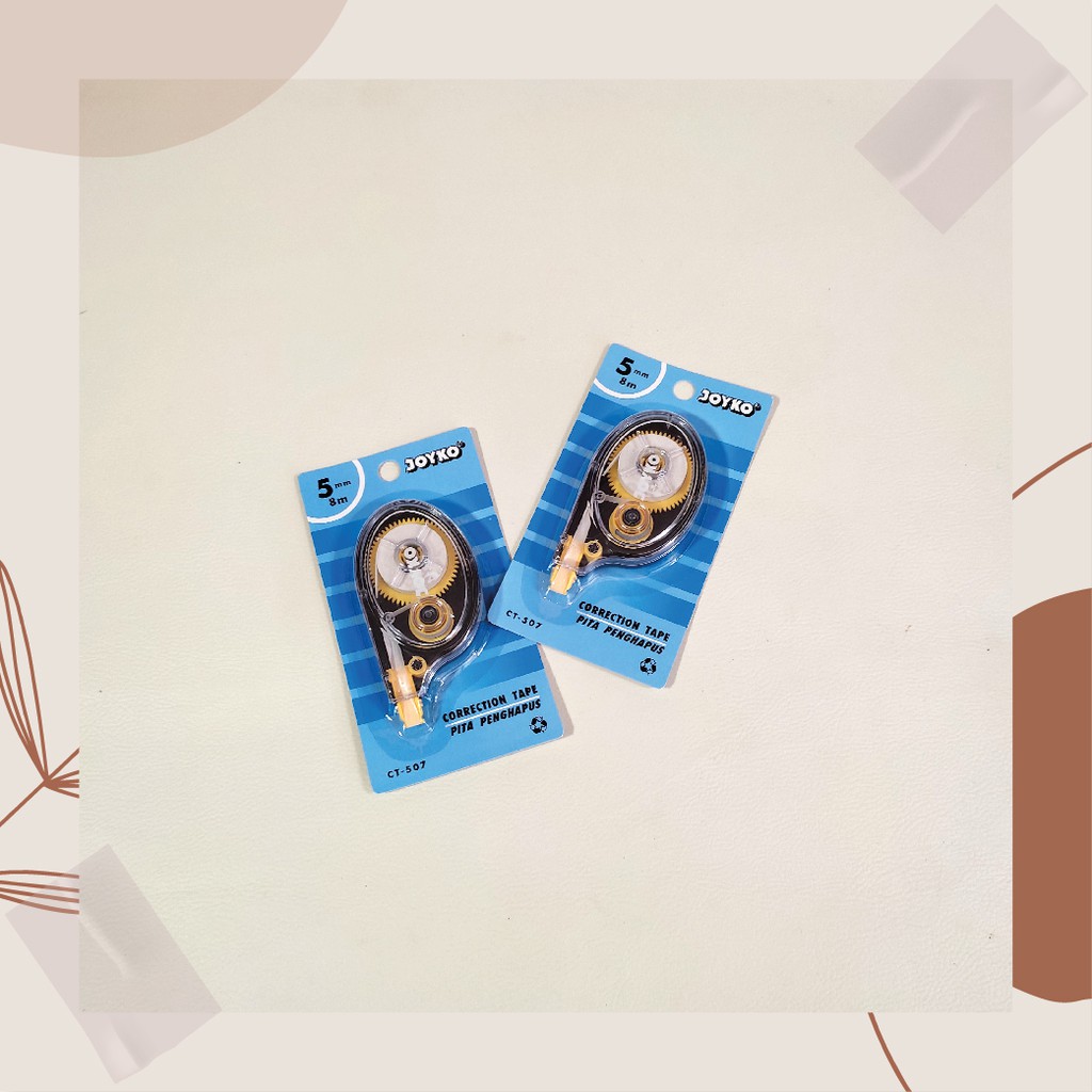

Tipe X / Correction Tape / Pita Penghapus Joyko CT-507 5mm x 8m