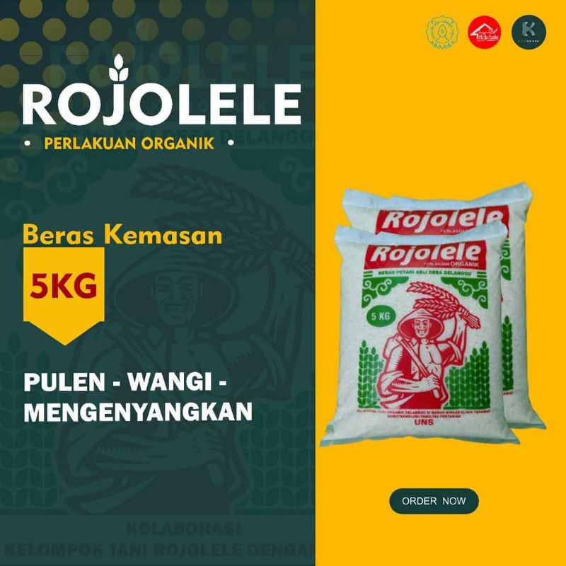 

Beras Rojolele Asli