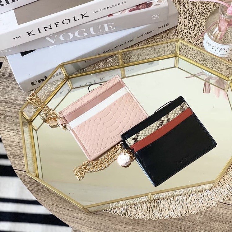 PEDRO CARD HOLDER TALI RANTAI ORIGINAL STORE FREE DUST BAG, BOX