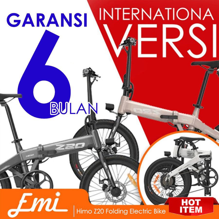 Himo Z20 Folding Electric Bike / Sepeda Lipat Elektrik