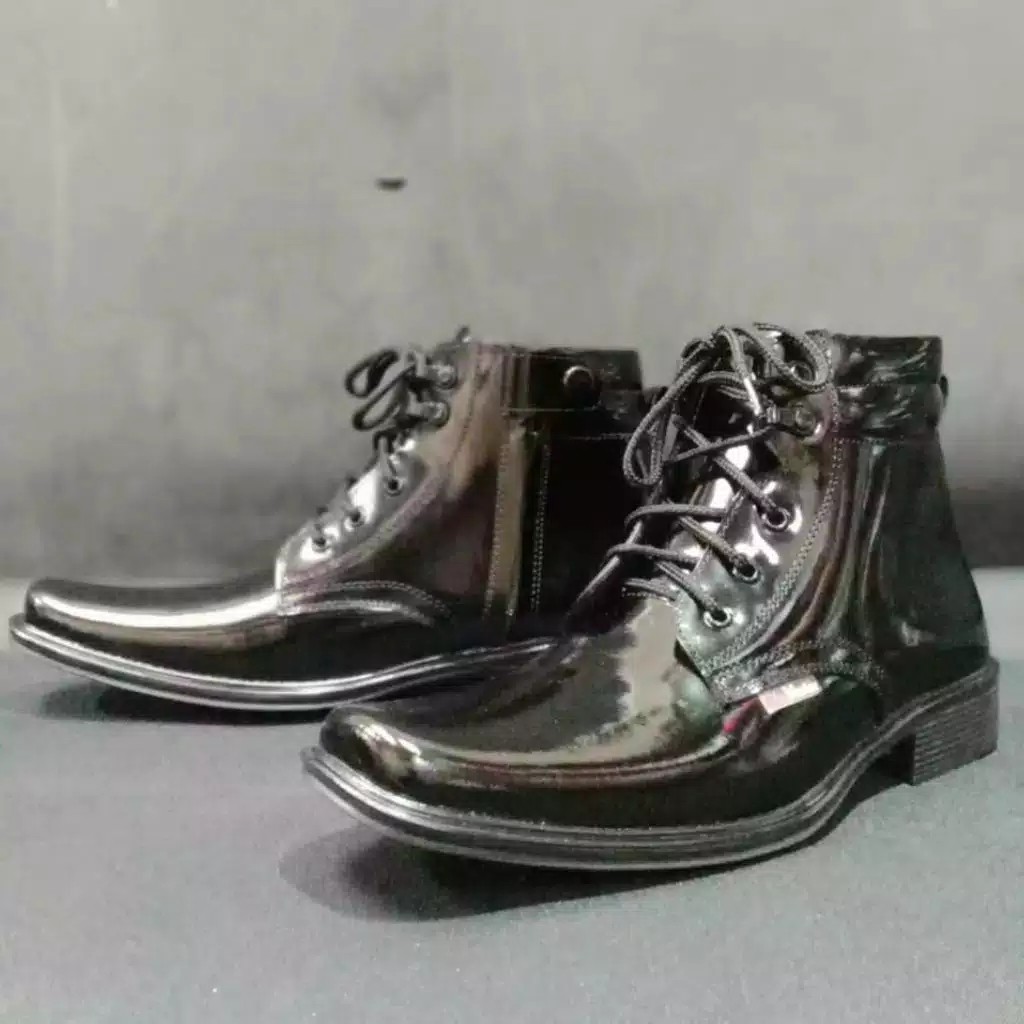 SEPATU PDH PRIA KULIT SAPI ASLI SEPATU PDH TNI POLRI SECURITY SATPAM SEPATU FORMAL KANTOR PRIA