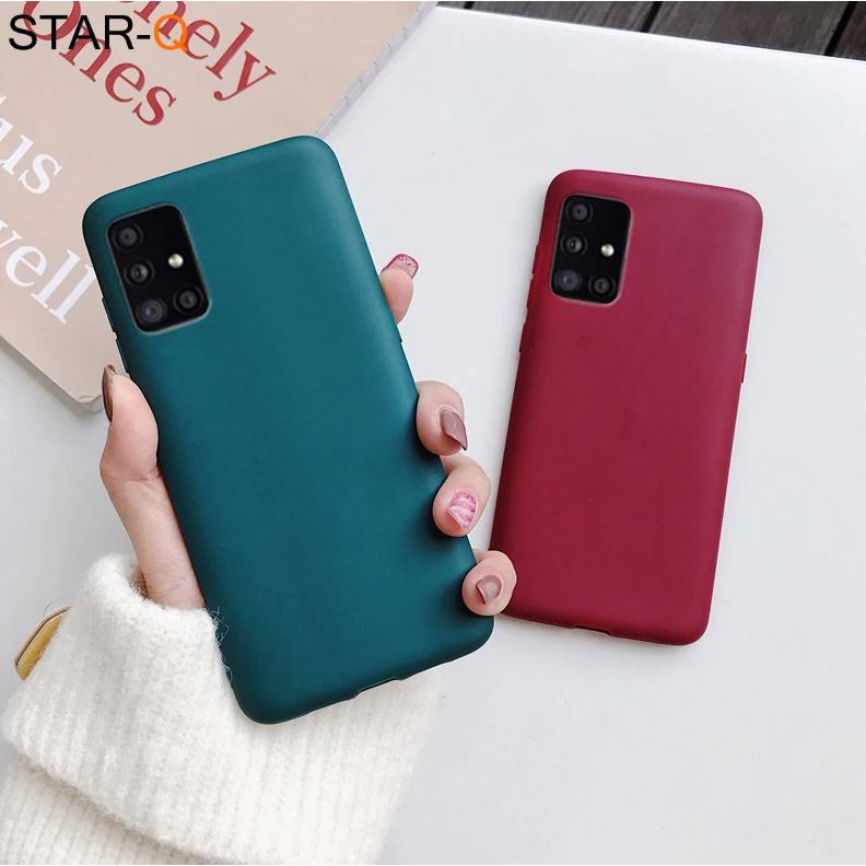 Redmi 9 9A 9C 9T 10 Xiaomi Macaroon Candy Case Soft Silikon Polos-7
