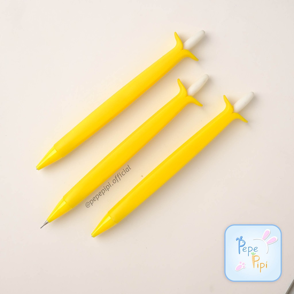 

Pensil Mekanik Pisang Pencil Mechanic Cetek 3D Lucu Unik Murah bisa COD