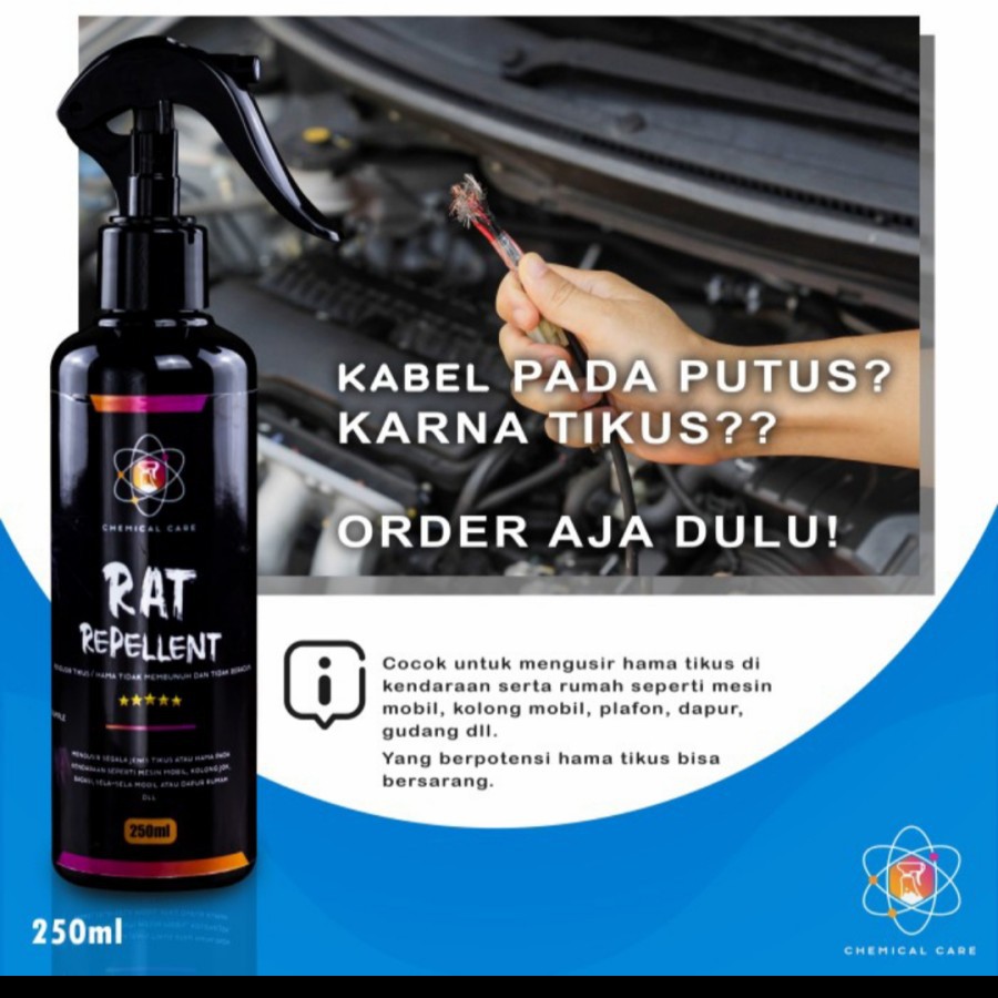 Spray tikus mobil rat repellent alat kebersihan hama dapur rumah taman