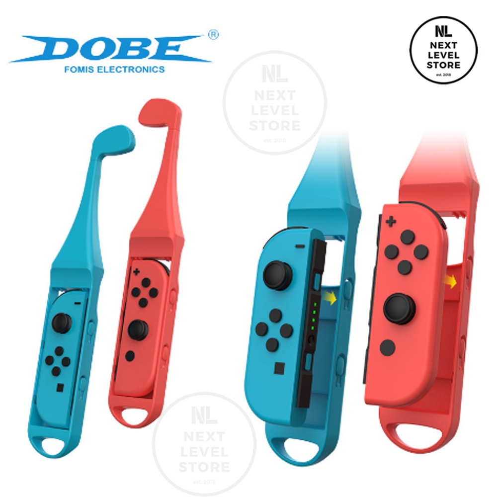 DOBE Golf Stick Grip Nintendo Switch Joy-Con JoyCon Joy Con Mario 2pcs