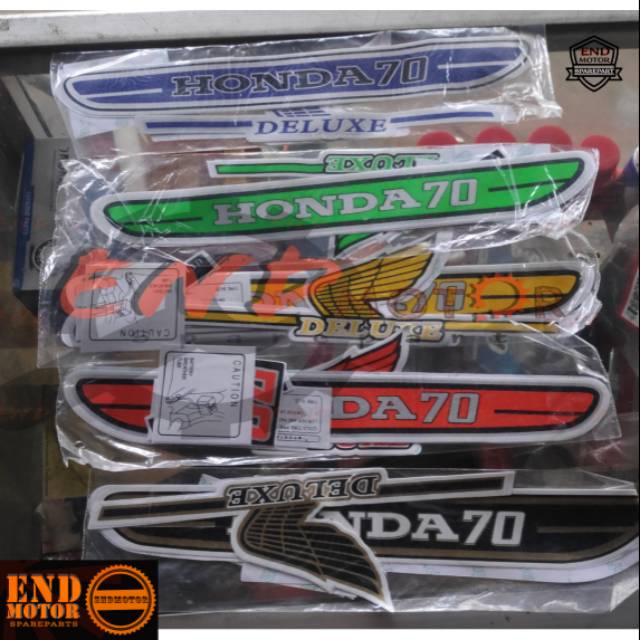 Striping HONDA C70/BEKJUL /STICKER HONDA C70 / BEKJUL