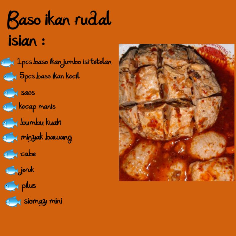 BASO IKAN JUMBO SINAR BAHARI KOMPLIT BANDUNG/LIBAN FOOD