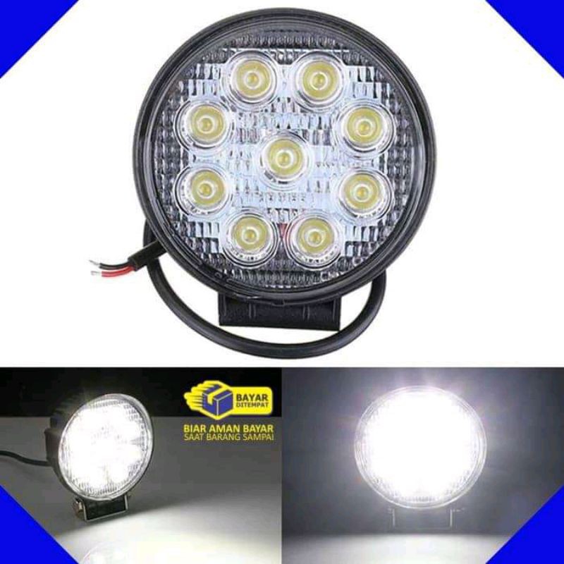 Lampu LED sorot tembak 12volt putih terang