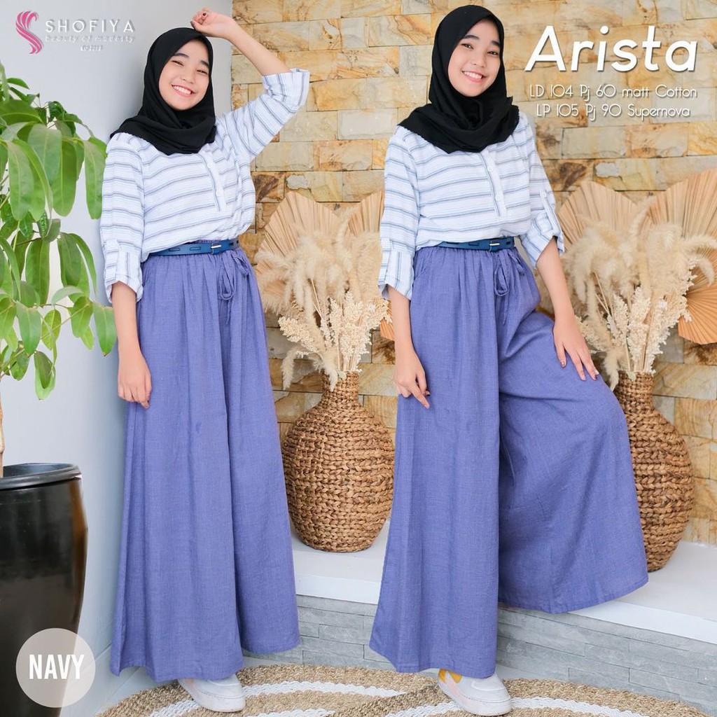 DISKON ARISTA KULOT - celana murah / celana kulot / pants murah / celana bahan / kulot pants