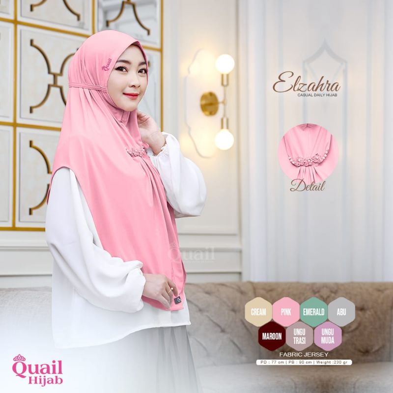 QUAIL HIJAB ORI - ELZAHRA