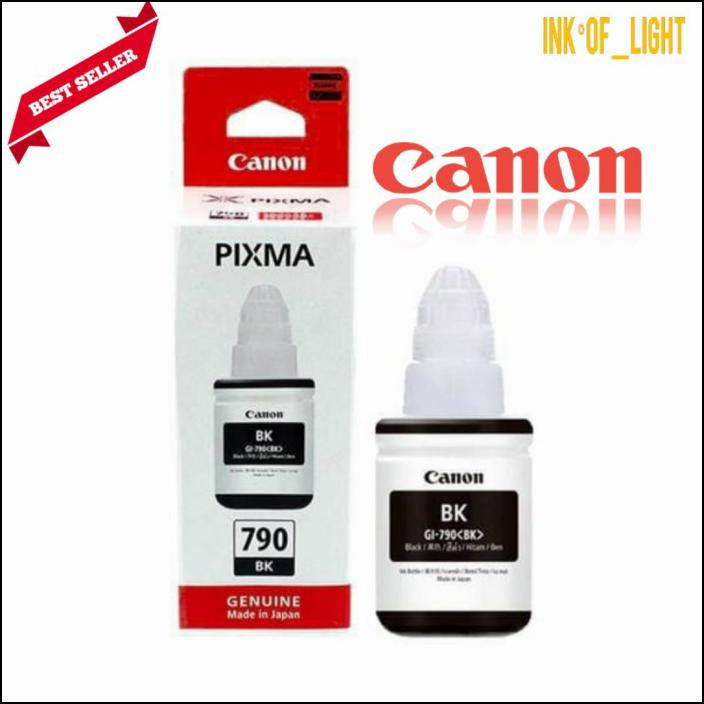 Tinta Canon Pixma Gl-790 Black Original G1010/G2010/G3010/G4010 - Hitam