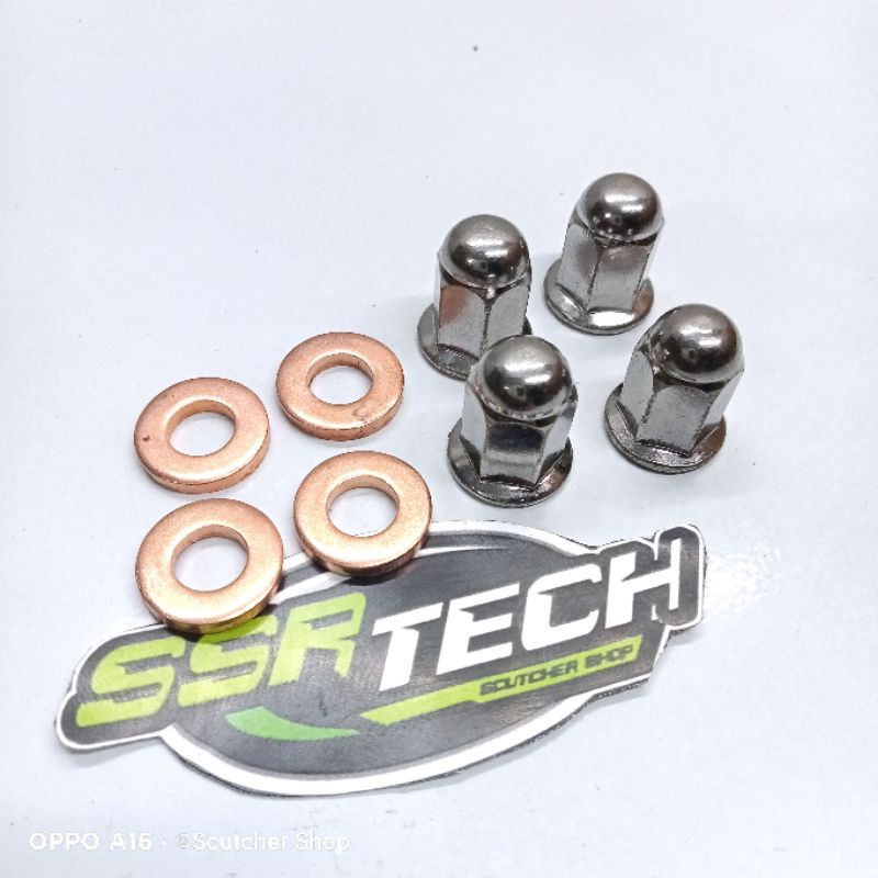 Ring Mur Head Cylinder Head Silinderkop SET Astrea Grand Prima Star