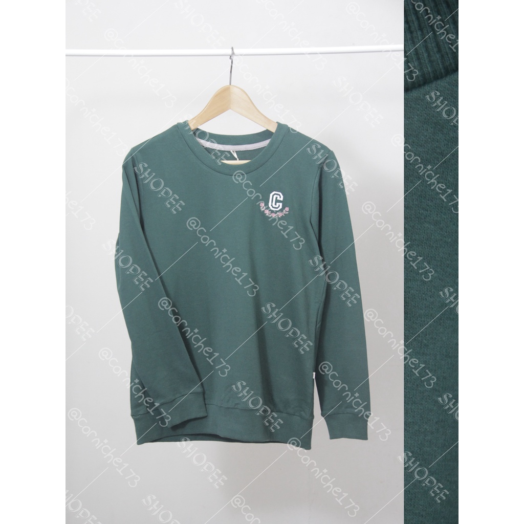 Corniche Febri Sweatshirt Hijau - TM231539