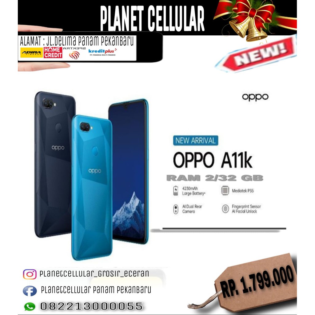 READY HP OPPO A11K RAM 2/32GB