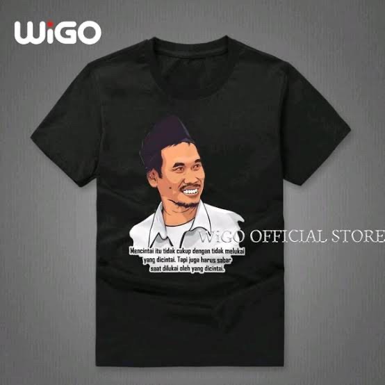 KAOS MUHIBBIN GUS BAHA PRINT BAJU TSHIRT DISTRO MURAH ULAMA REMBANG