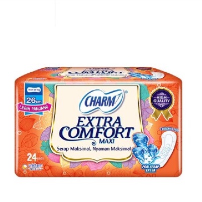 CHARM EXTRA COMPORT MAXI NW 24P PEMBALUT