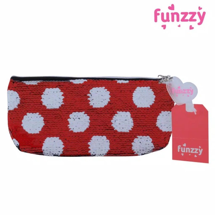 

Jual Funzzy Sequin Polka Pencil Case Tempat Pensil / Pouch Bergaransi