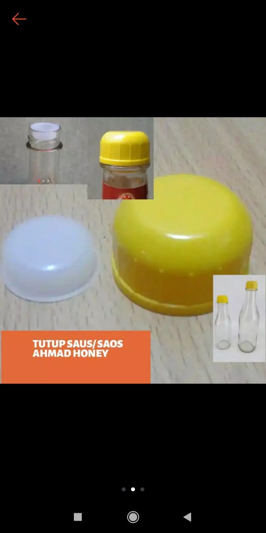 Pusat Grosir Tutup Botol Saos, Tutup Botol Saus Luar   Tutup Botol Saus Termurah Seindonesia