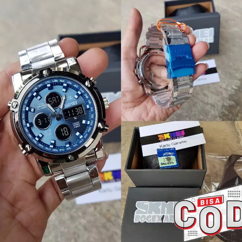 SKMEI Jam Tangan Pria Digital Analog Pria 1389