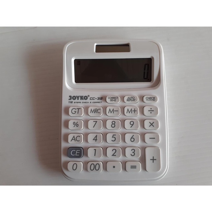 

Kalkulator- Kalkulator 12 Digits Joyko Cc-32 - Putih -Kalkulator-Kamus-Elektronik.