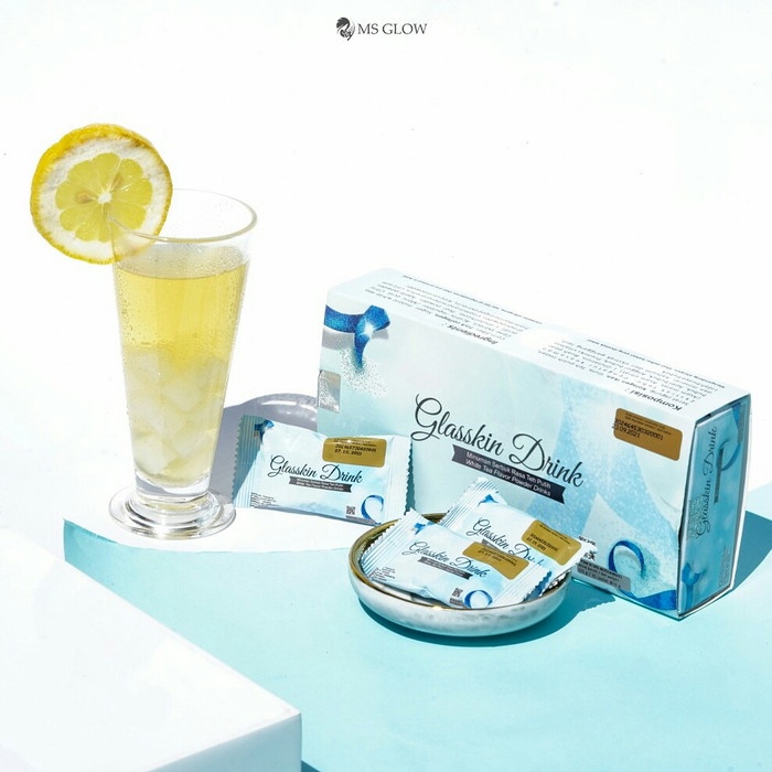 MS Glow Glasskin Drink - minuman pemutih badan❤ EWA ❤