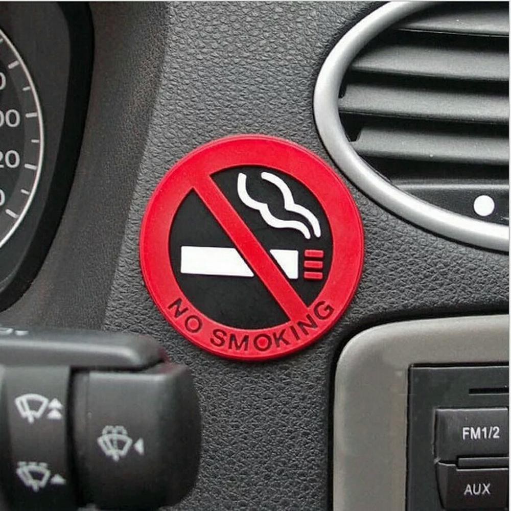 EMBLEM MOBIL NO SMOKING. STIKER MOBIL NO SMOKING