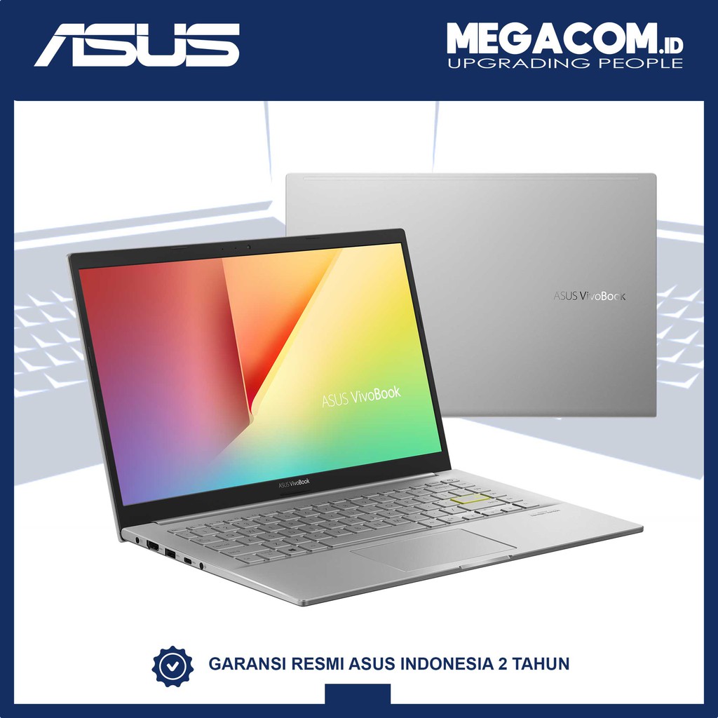 Asus K413FQ-EK701T Silver [i7-10510U|RAM 8GB|SSD 512GB|Nvidia 2GB|Win10]