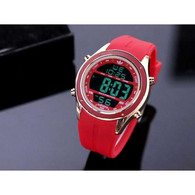 jam tangan pria digital adidas ruber