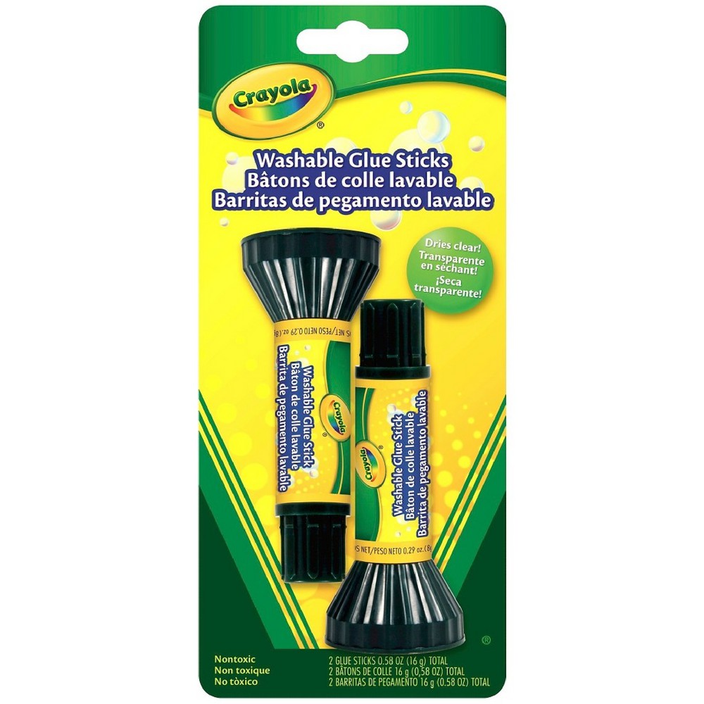 

Crayola Washable Glue Stick - 2 pieces