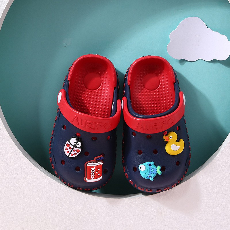 LittleAaron CHOOCHOO PAO2 anak Sandal slop anak laki perempuan cewek import Sport Termurah Sendal Bayi Anak Cewek Cowok