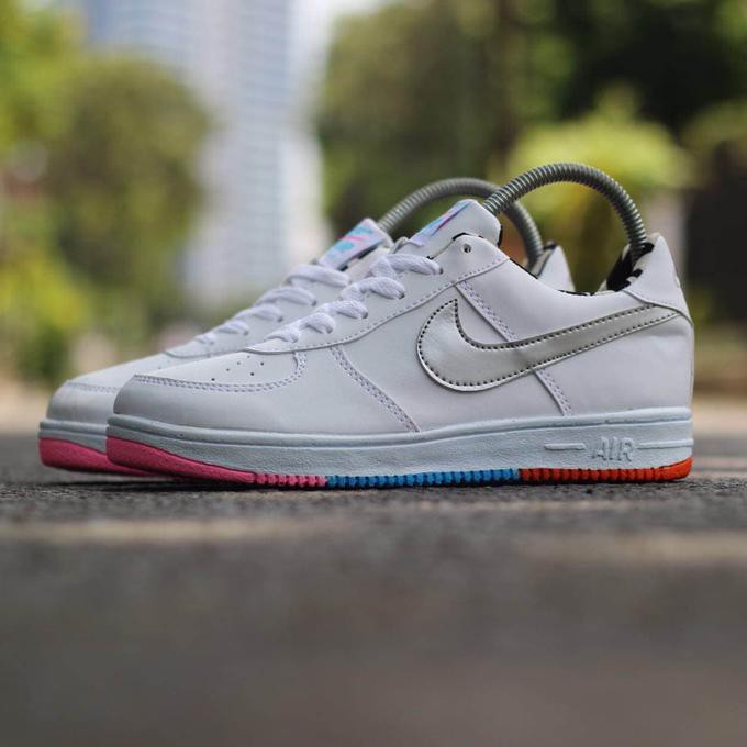 TERMURAH Nike Airmax Rainbow size 36 - 40 sepatu wanita olahraga sports putih